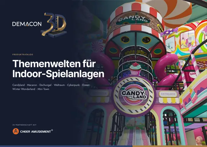 Titelseite Themenwelten für Indoor-Spielanlagen