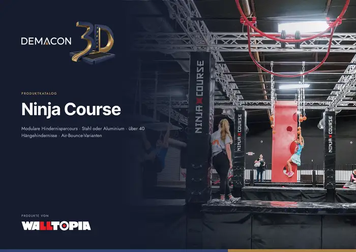Titelseite Walltopia Ninja Course