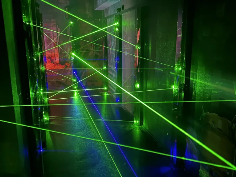 Space Magic Aurich: Laser-Labyrinth